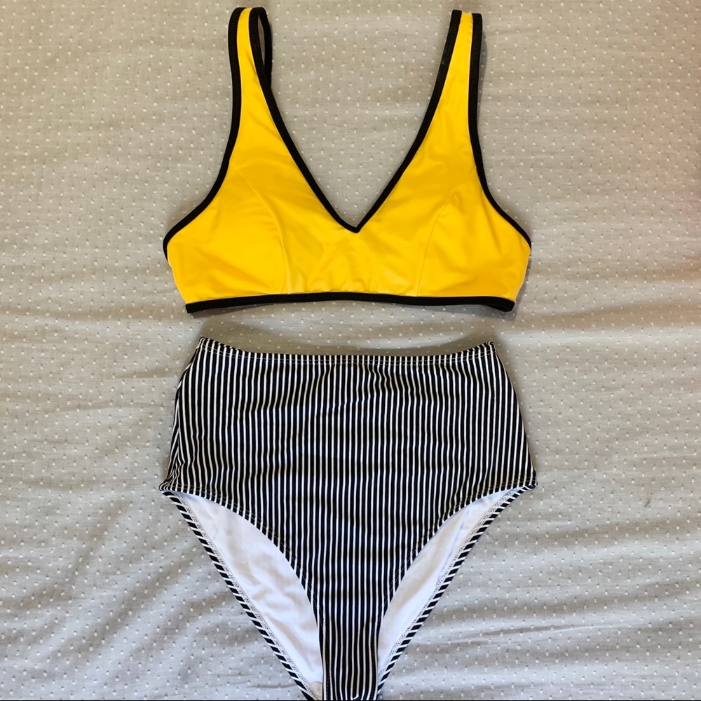 Cupshe High Waisted Bikini Set